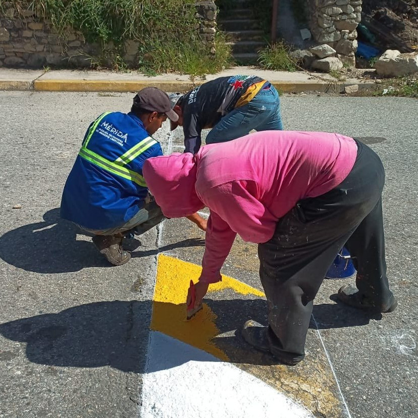 Diario Frontera, Frontera Digital,  Regionales, ,Alcaldía de Mérida continúa plan de demarcación vial en el municipio