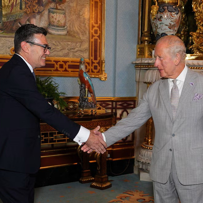 Diario Frontera, Frontera Digital,  Internacionales, ,Andy Burnham asumió como primer ministro británico tras ser recibido por el rey Carlos III