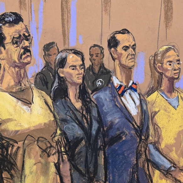 Diario Frontera, Frontera Digital,  Internacionales, ,Difunden nuevos retratos de Nicolás Maduro y Cilia Flores durante su tercera audiencia en Nueva York