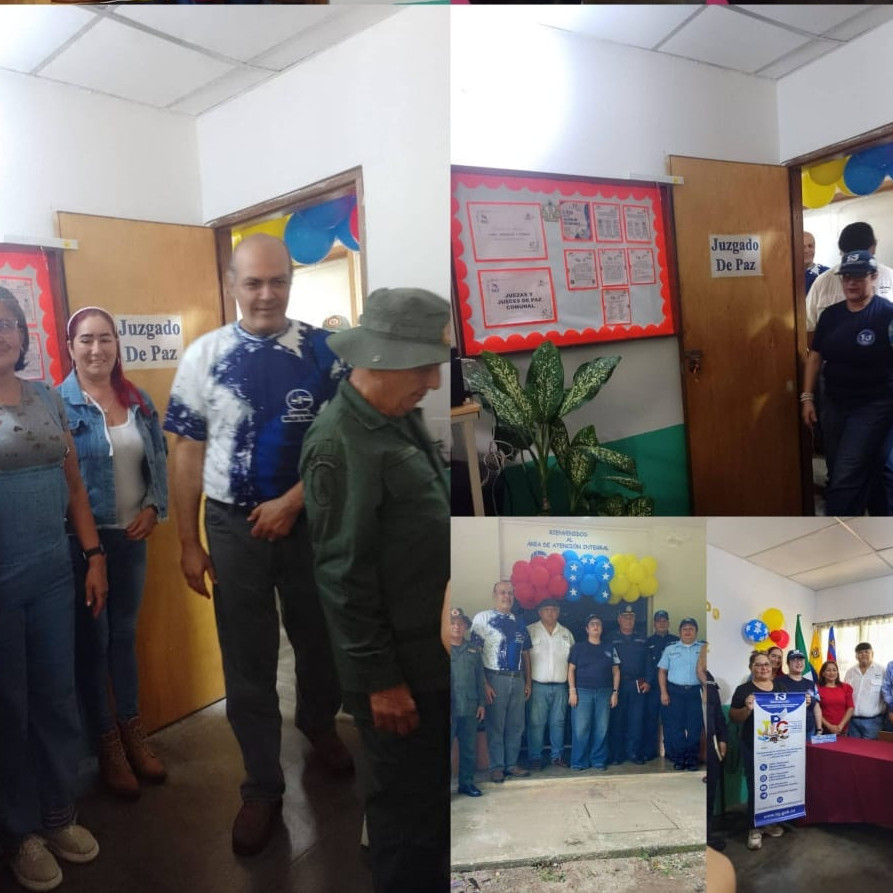 Diario Frontera, Frontera Digital,  El Vigía Panamericana, ,Inauguran Juzgado de Paz de la comuna “Corazón Venezolano” 
en la Universidad Simón Rodríguez