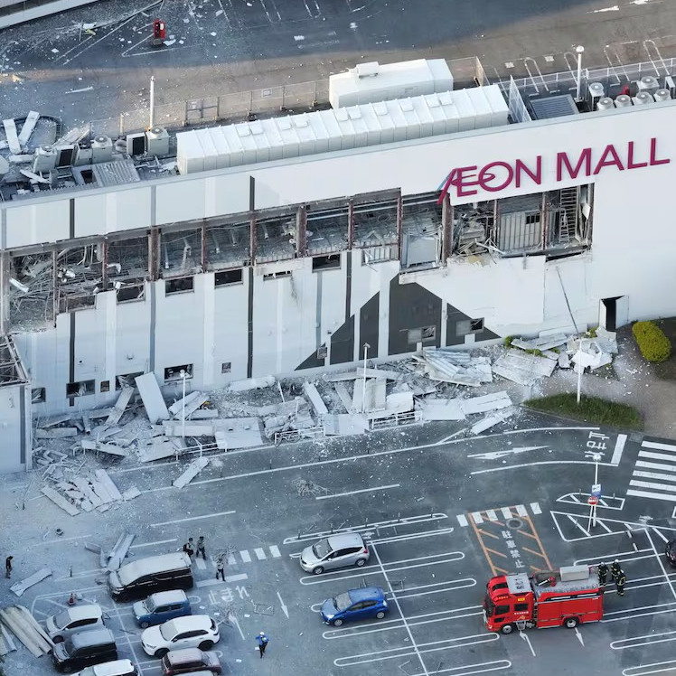 Diario Frontera, Frontera Digital,  Internacionales, ,Varias personas quedan atrapadas en la explosión de un centro comercial tras un fuerte terremoto en Japón