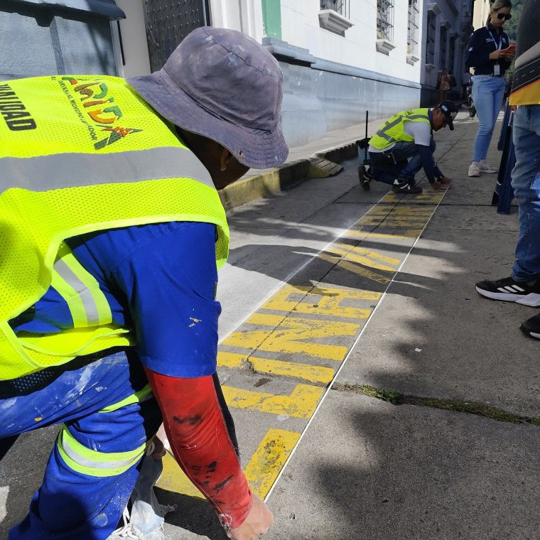 Diario Frontera, Frontera Digital,  Regionales, ,La Alcaldía de Libertador ejecuta trabajos de demarcación vial 
para proteger espacios estratégicos