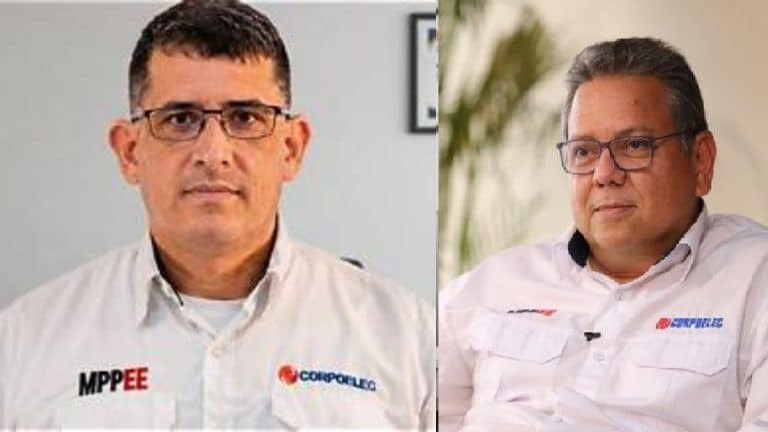 Diario Frontera, Frontera Digital,  Nacionales, ,Juan Crisóstomo Fernández a la izquierda y José Luis Betancourt a la derecha.,Delcy Rodríguez designa nuevas cabezas 
del área eléctrica para plan de ahorro