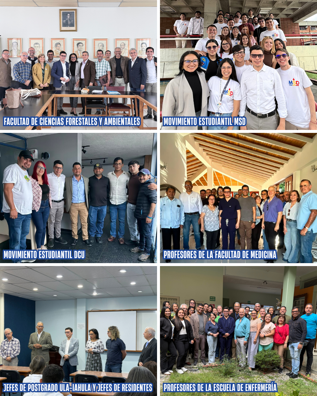 Diario Frontera, Frontera Digital,  Regionales, ,Visitas efectuadas donde se recibió el total apoyo de la comunidad universitaria. Foto: Prensa ITU,“Impulsores de la Transformación Universitaria” 
fortalecen el diálogo académico en la ULA
