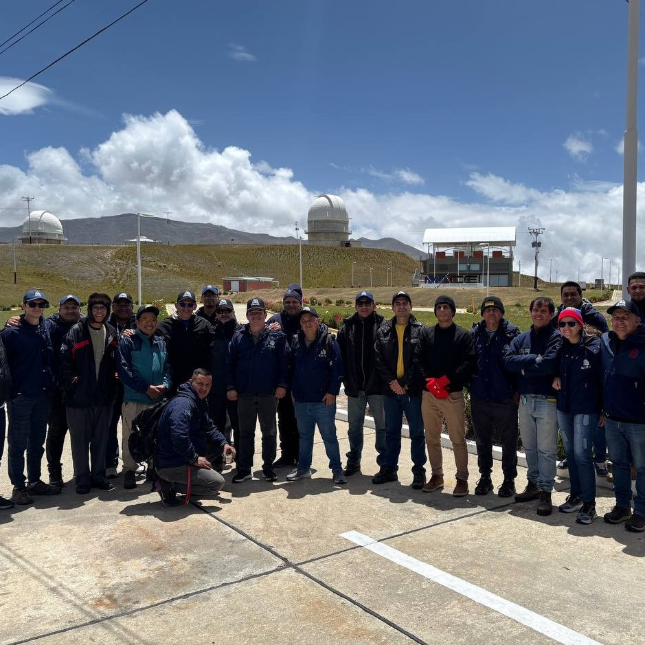 Frontera Digital,  Tecnología,  Expertos inspeccionan espacios del OAN 
para la instalación del detector Cherenkov de agua