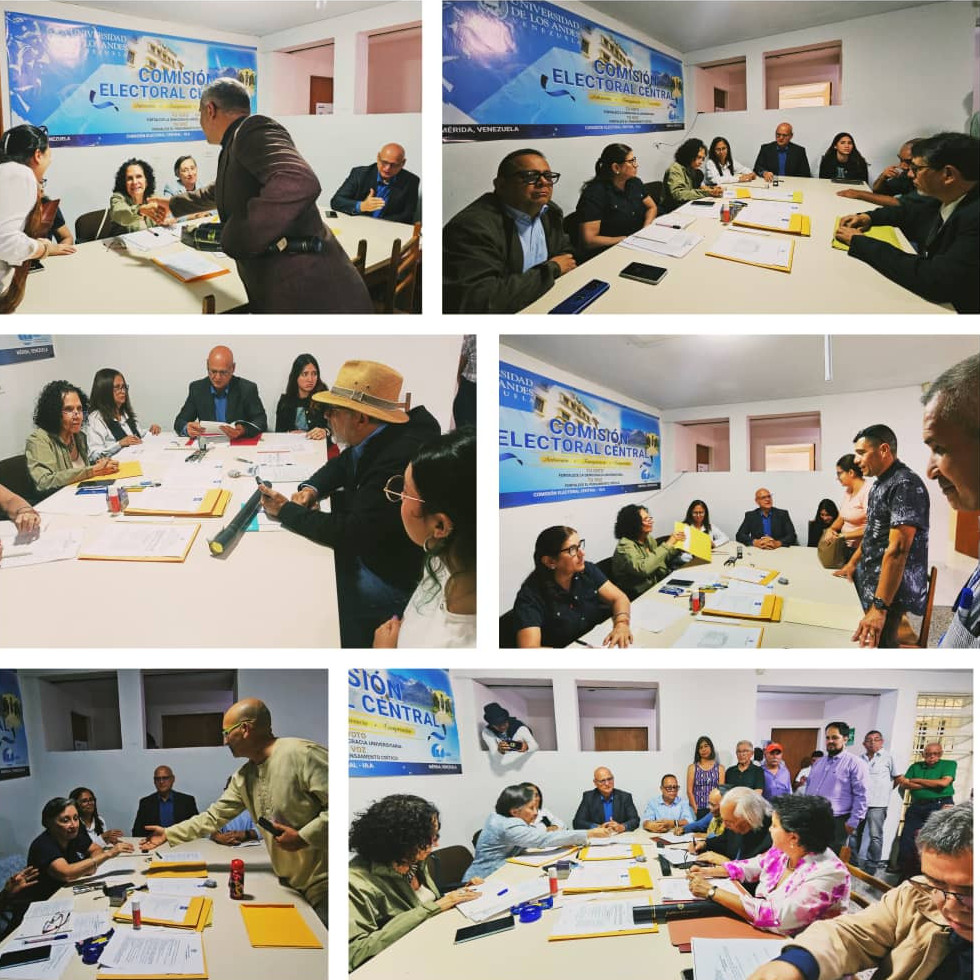 Diario Frontera, Frontera Digital,  Regionales, ,Cierran inscripciones de precandidatos con cuatro aspirantes a decanatos y dos al Rectorado en la ULA