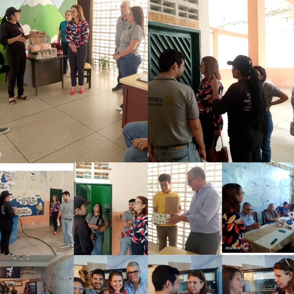 Diario Frontera, Frontera Digital,  El Vigía Panamericana, ,Rotary El Vigía recibió la visita de la Gobernadora del Distrito 4380 de Rotary Internacional