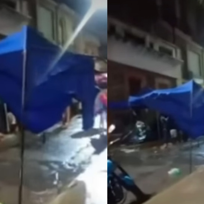 Frontera Digital,  Nacionales,  Fuertes lluvias en Caracas afectaron carpas de damnificados por los terremotos