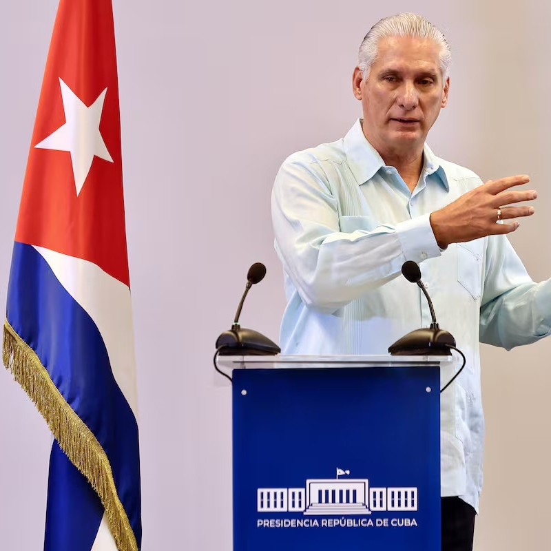 Diario Frontera, Frontera Digital,  Internacionales, ,Díaz-Canel admite estancamiento del diálogo con EE.UU. y niega un posible colapso en Cuba