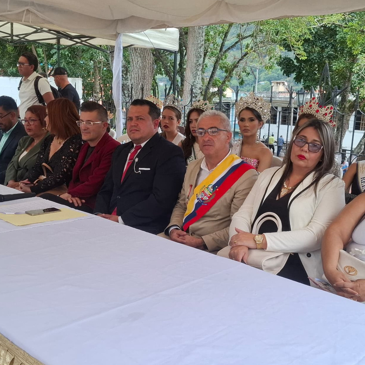 Diario Frontera, Frontera Digital,  Mocoties, ,Concejo Municipal celebró Fiesta de la Virgen de Regla 
en la plaza Bolívar de Tovar