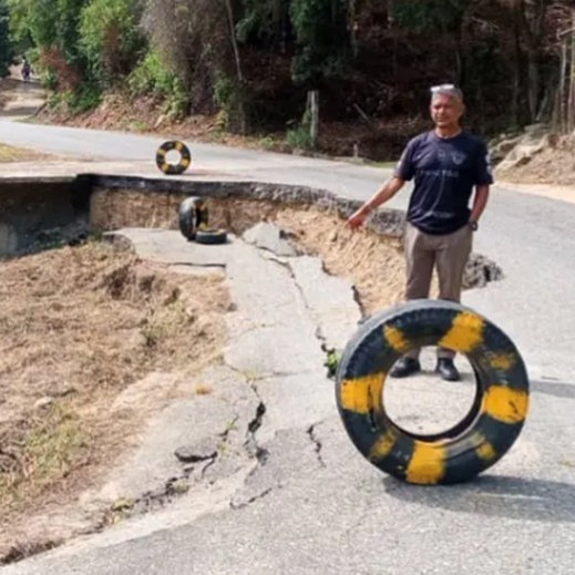 Diario Frontera, Frontera Digital,  El Vigía Panamericana, ,Municipio Alberto Adriani | Vecinos de La Palmita alertan colapso inminente de la carretera