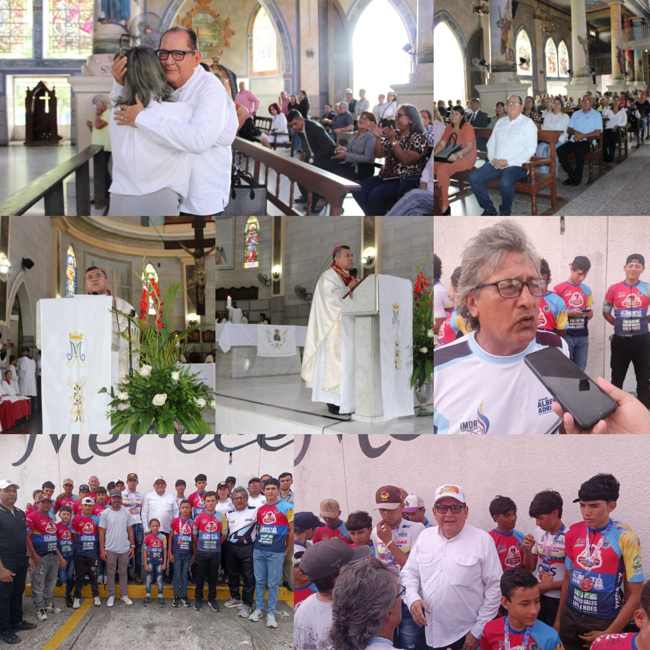 Diario Frontera, Frontera Digital,  El Vigía Panamericana, ,Alcalde Lisandro Segura acompañó la despedida de Monseñor Juan de Dios Peña tras 11 años de labor pastoral
