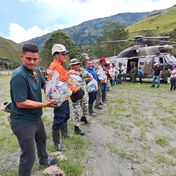Diario Frontera, Frontera Digital,  Regionales, ,Activado puente aéreo para atender a familias afectadas en Aricagua