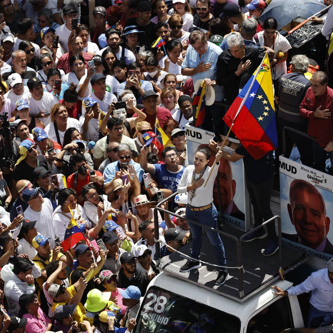 Diario Frontera, Frontera Digital,  Politica, ,Domingo #27Sep | Comando con Venezuela anuncia movilización nacional por el retorno de María Corina